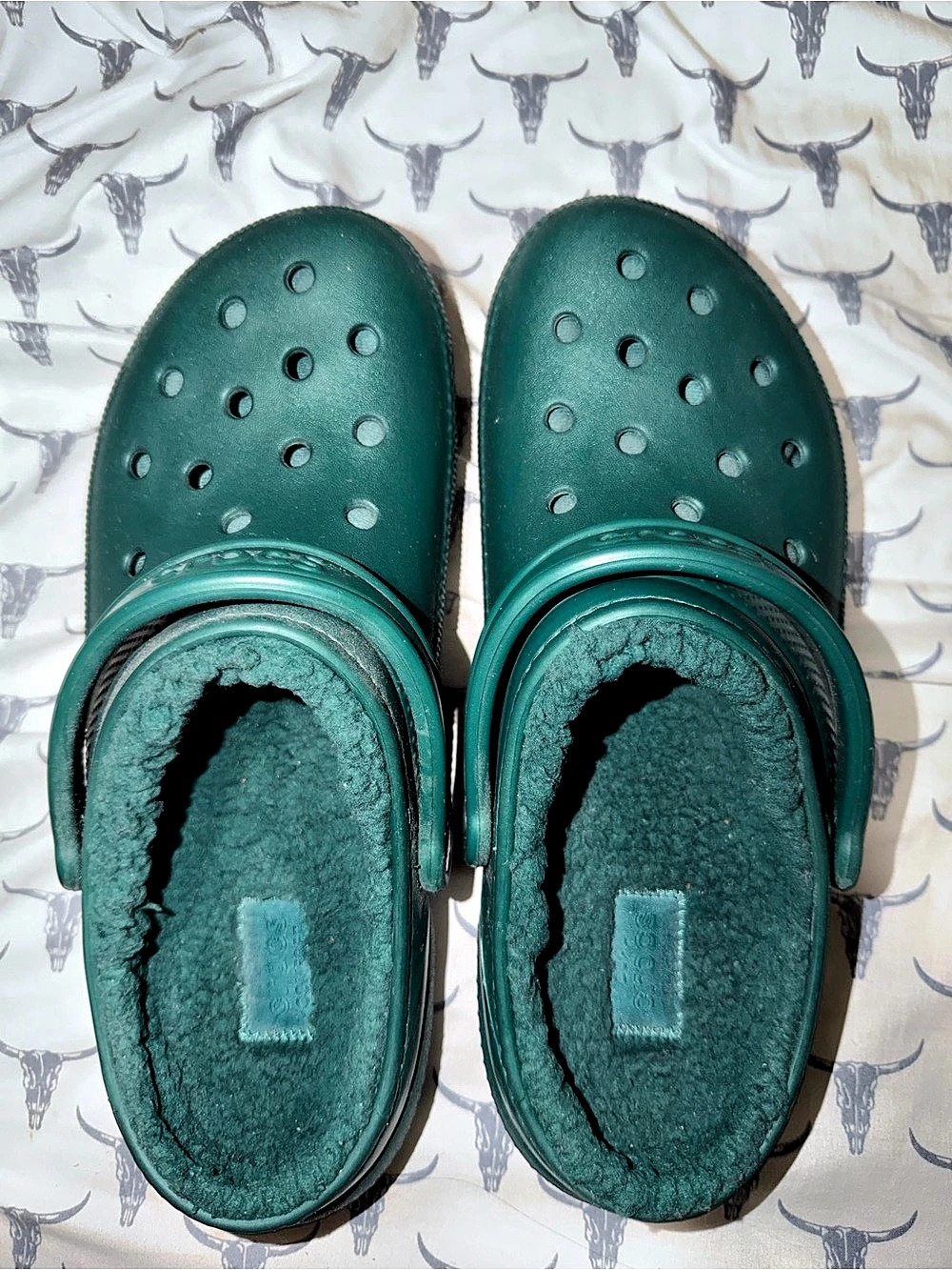 Crocs Classic Lined Clog Green